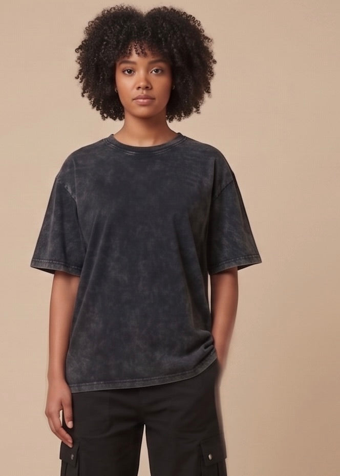 Women’s Acid Wash Oversized T-Shirt