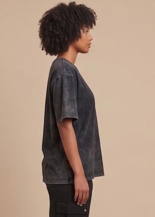 Women’s Acid Wash Oversized T-Shirt