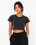 Acid Wash Crop T-Shirt