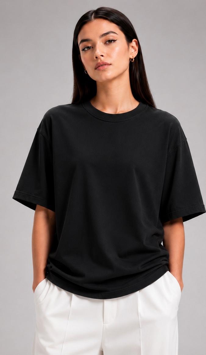 Drop Shoulder Oversized T-Shirt