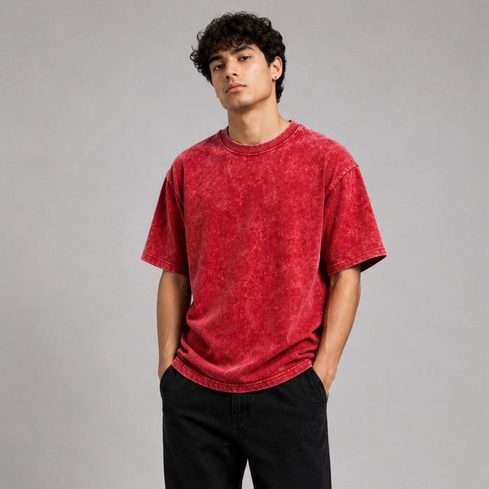 Acid Wash Oversized T-Shirt