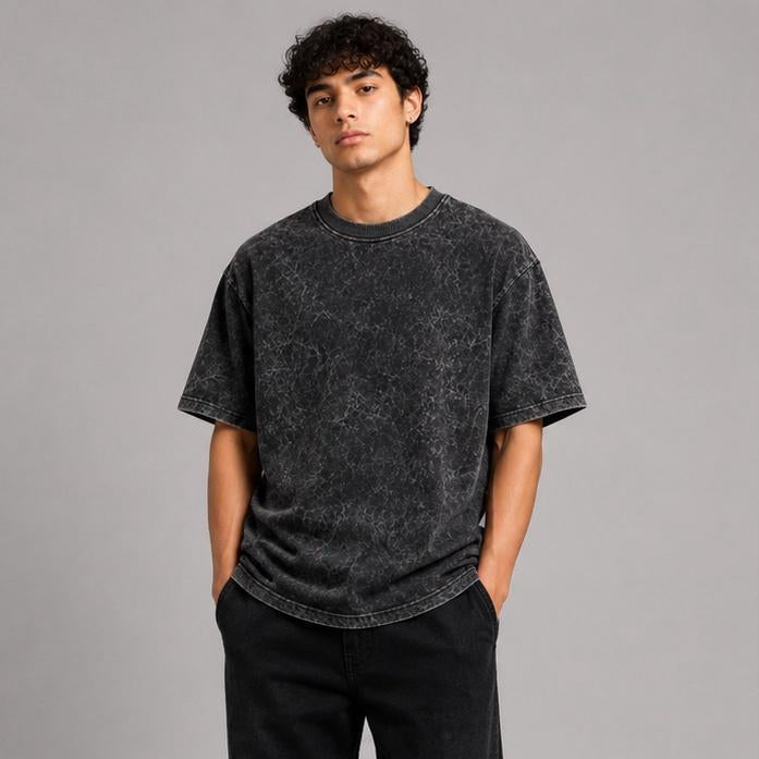 Acid Wash Oversized T-Shirt